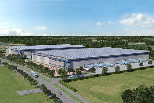 JAYNIC & PGM REAL ESTATE partner to develop two logistics units at Suffolk Park 1 - Jaynic distribution units planning 0817 - Jaynic