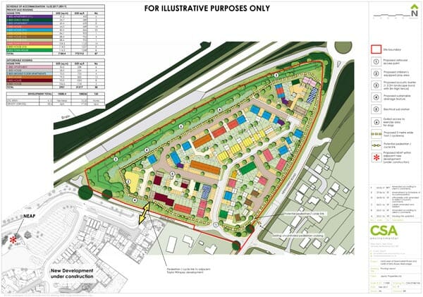 JAYNIC secures planning permission for a 125 home development at Red Lodge, Suffolk 4 - Jaynic red lodge proving layout - Jaynic