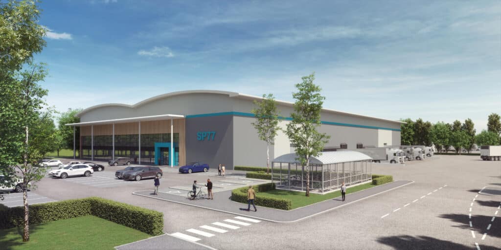 Jaynic Has Been Granted Planning Consent For The Fourth And Final Phase of Warehouse At Suffolk Park, Bury St Edmunds 4 - Jaynic North Plot1 SP77 - Jaynic