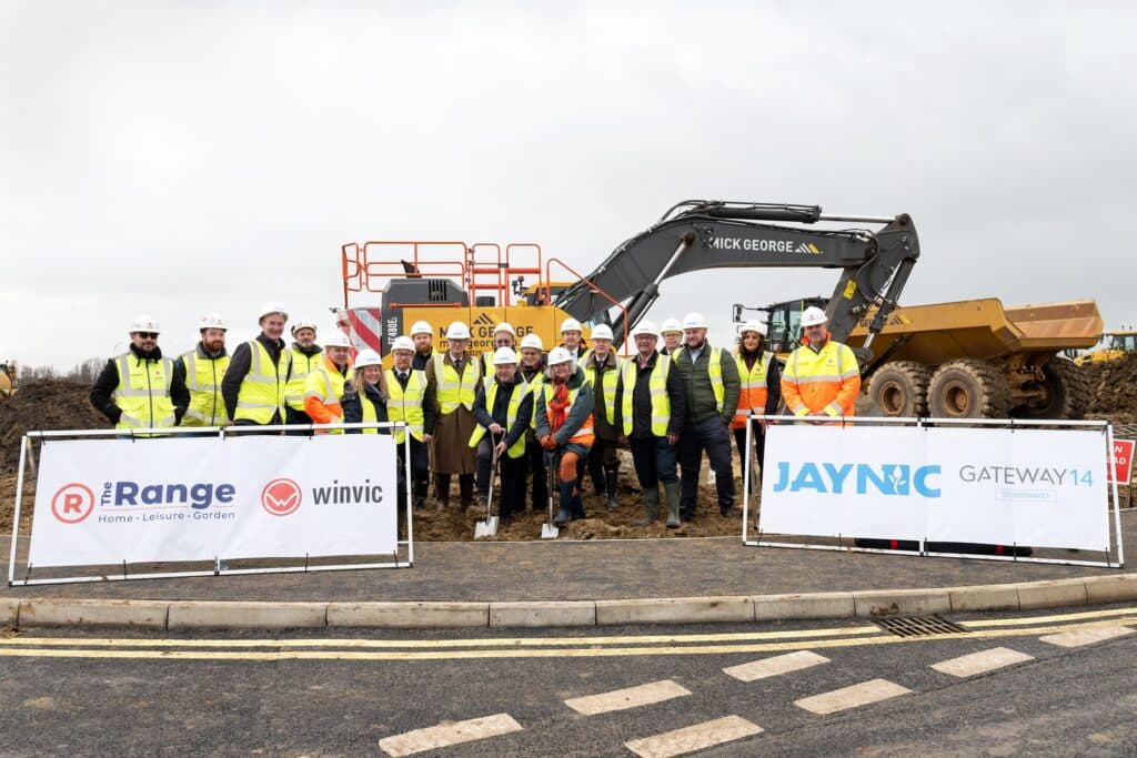 Groundbreaking At Gateway, 14, Stowmarket - For The Range 3 - Jaynic Pic 2 - Jaynic