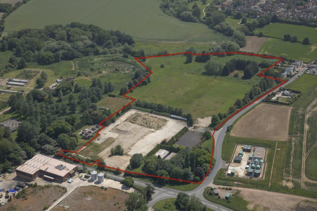 Jaynic Wins Planning Appeal For Open Storage Use On Former Karro Abbatoir Site At Little Wratting 3 - Jaynic Karro New Red Line - Jaynic