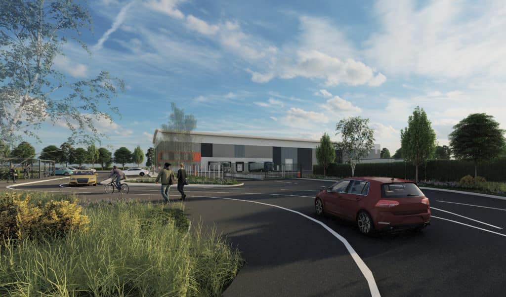 Planning Thumbs Up For Manufacturers Of Sustainable Building Materials At Gateway 14, Stowmarket 1 - Jaynic Plot 1600 Main Visual 27.02.24 - Jaynic