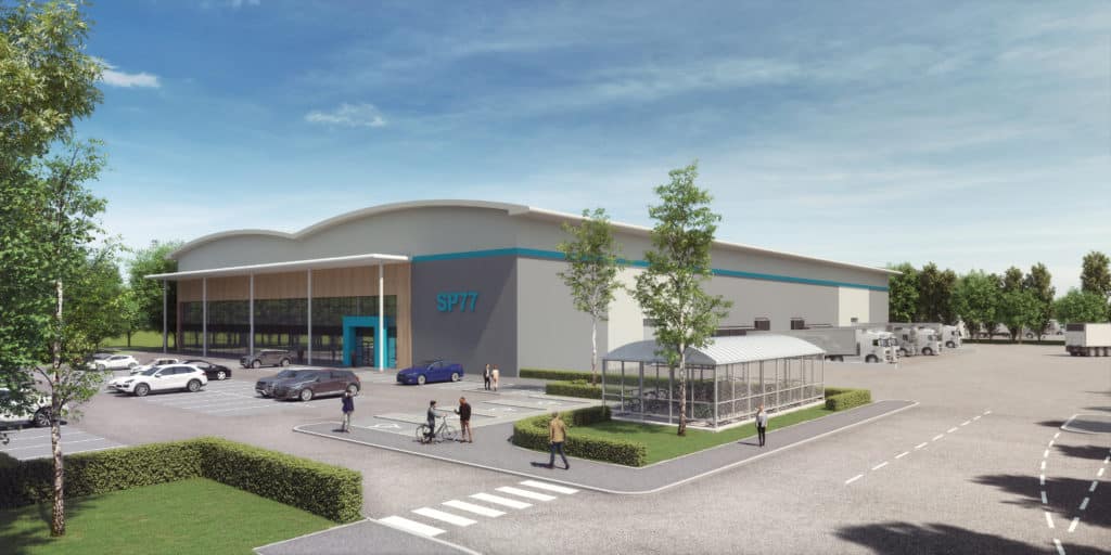 Jaynic’s 2 Million Sq Ft Suffolk Park In Bury St Edmunds Is Almost Full With Just One Site Available For A 78,000 Sq Ft Warehouse 3 - Jaynic Phase 4 SP77 - Jaynic