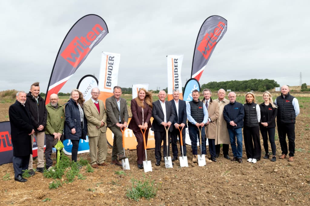 Groundbreaking Ceremony At Gateway 14 For Eco-Friendly Bauder 10 - Jaynic Bauder Ground Break 22 08 24 1270840 - Jaynic