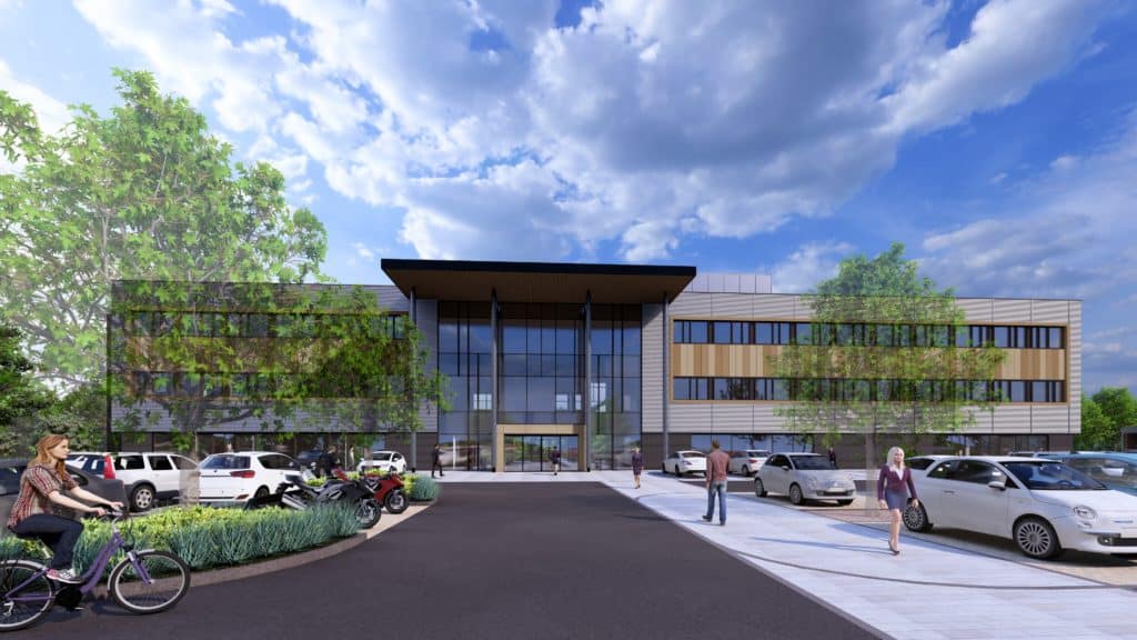 £18m Skills and Innovation Centre at Gateway 14, Stowmarket takes a major step forward 5 - Jaynic Innovation Skills Centre 170724 view3 For Issue - Jaynic